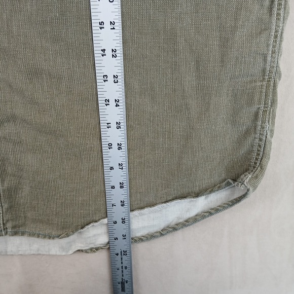 Ryan Michael XXL Mens Shirt Western Cowboy Silk Linen FLAWS 26x29 - Picture 12 of 16